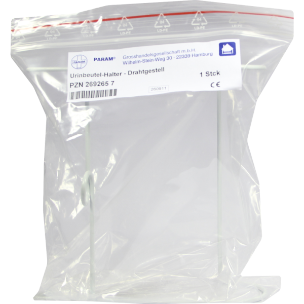 URINBEUTELHALTER Drahtgestell
