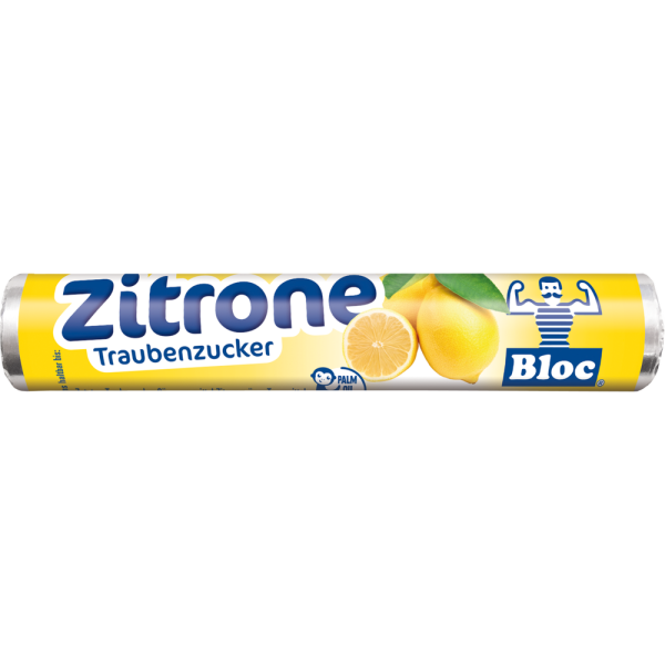 BLOC Traubenzucker Zitrone Rolle