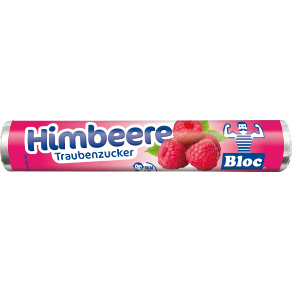 BLOC Traubenzucker Himbeer Rolle