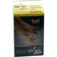 BORT PediSoft Zehenspreizer mit Ballenschutz tran.