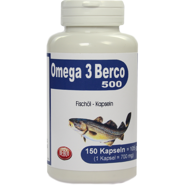 OMEGA-3 BERCO 500 Kapseln