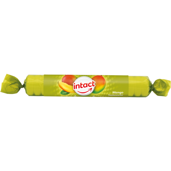 INTACT Traubenzucker Rolle Mango