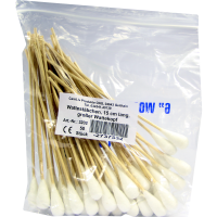 WATTESTÄBCHEN mit Wattekopf 15 cm groß