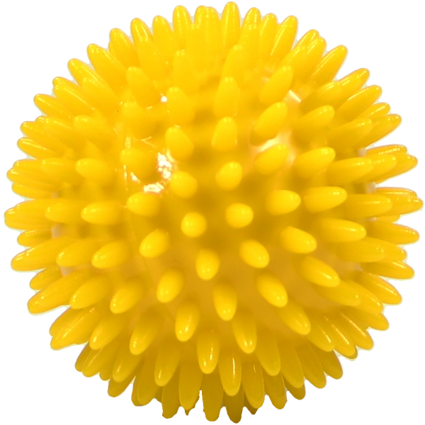 MASSAGEBALL Igelball 8 cm gelb