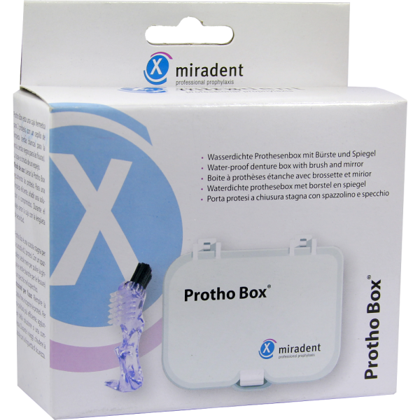 MIRADENT Prothesen-Aufbewahrungsbox Protho Box