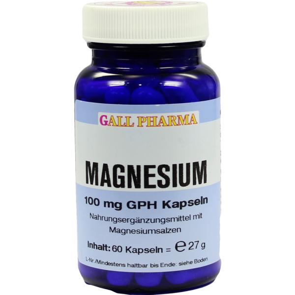 MAGNESIUM 100 mg GPH Kapseln