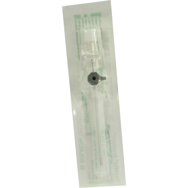 VASOFIX Braunüle 16 G 50 mm grau