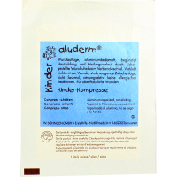 ALUDERM Kinder Kompressen 6x6 cm