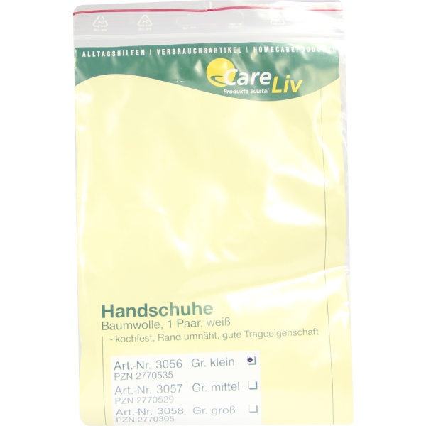 ZWIRNHANDSCHUHE Baumwolle klein