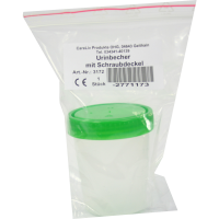 URINBECHER mit Schraubdeckel