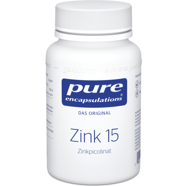 PURE ENCAPSULATIONS Zink 15 Zinkpicolinat Kapseln