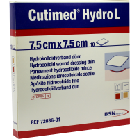 CUTIMED Hydro L Hydrokolloidverb.dünn 7,5x7,5 cm