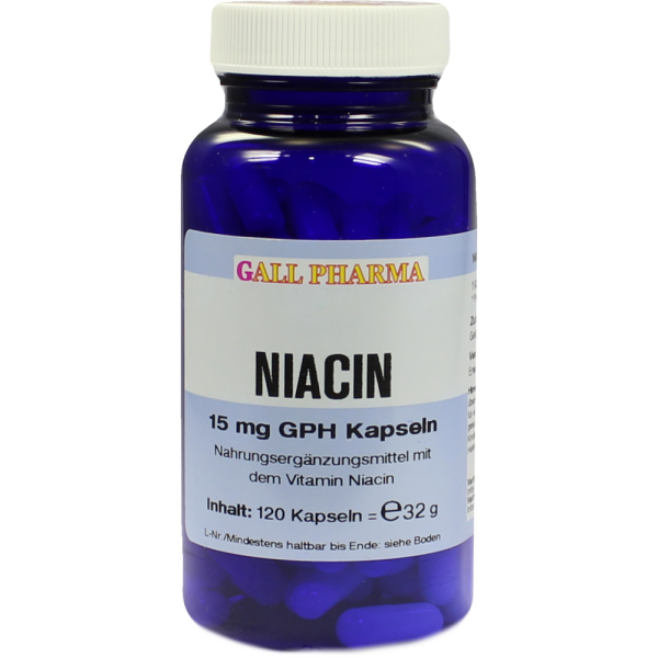 NIACIN 15 mg Kapseln