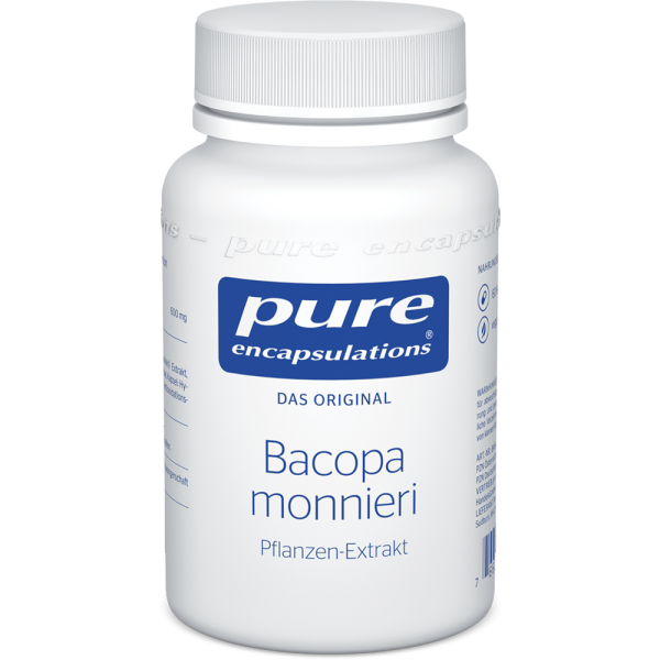 PURE ENCAPSULATIONS Bacopa monniera Kapseln