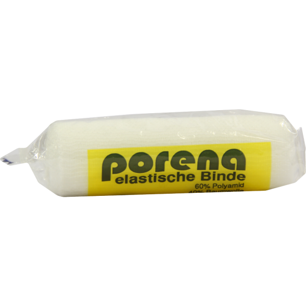 PORENA elast.Mullbinde 10 cm weiß m.Cello