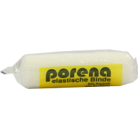 PORENA elast.Mullbinde 10 cm weiß m.Cello