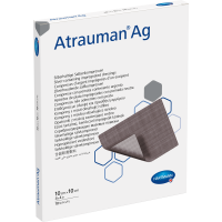 ATRAUMAN Ag 10x10 cm steril Kompressen