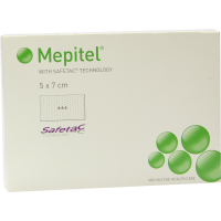 MEPITEL Silikon Netzverband 5x7 cm steril
