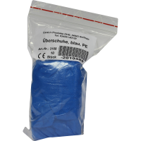 ÜBERSCHUHE Einmal Kunststoff blau