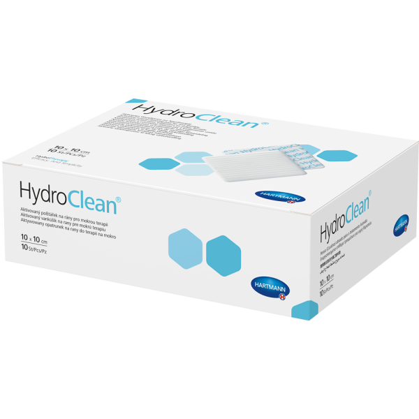 HYDROCLEAN Kompressen 10x10 cm steril