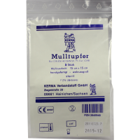 MULLTUPFER 15x15 cm walnussgroß steril