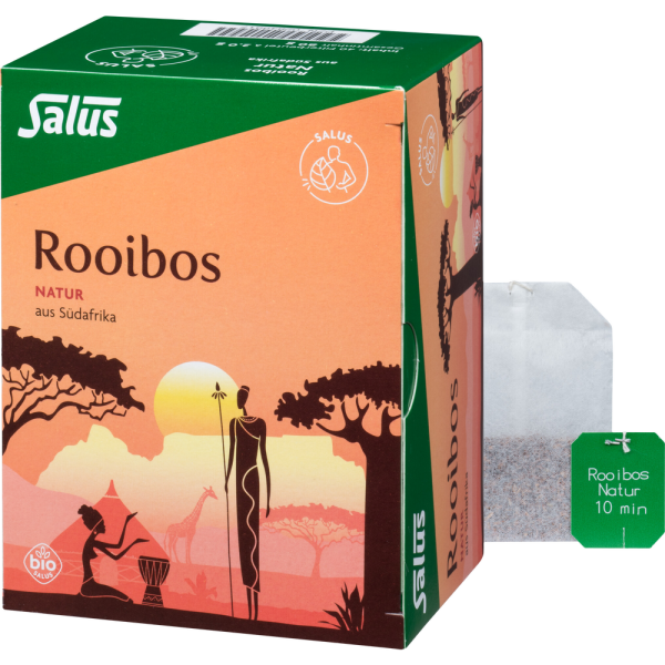 ROOIBOS TEE Natur Kräutertee Bio Salus Filterbeut.