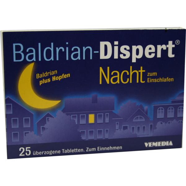 BALDRIAN DISPERT Nacht zum Einschlafen üb.Tabl.