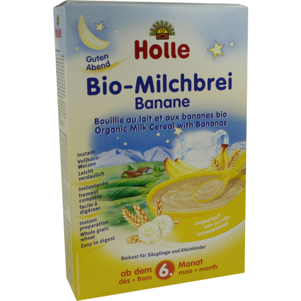 HOLLE Bio Milchbrei Banane