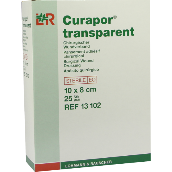 CURAPOR Wundverband steril transparent 8x10 cm