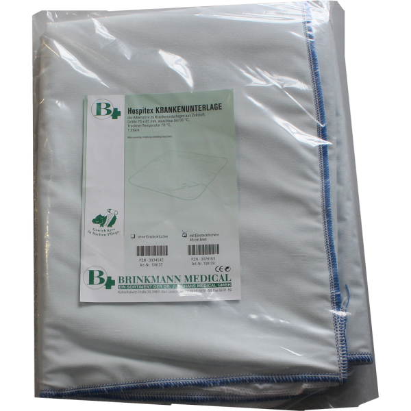 HOSPITEX Unterlage extra 75x85 m.Einstecktüch.