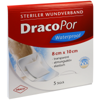 DRACOPOR waterproof Wundverband 8x10 cm steril