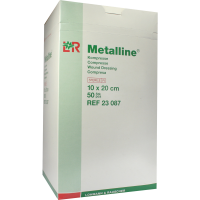METALLINE Kompressen 10x20 cm steril