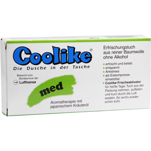 COOLIKE Feucht Tücher med.Heilpfl.Öl