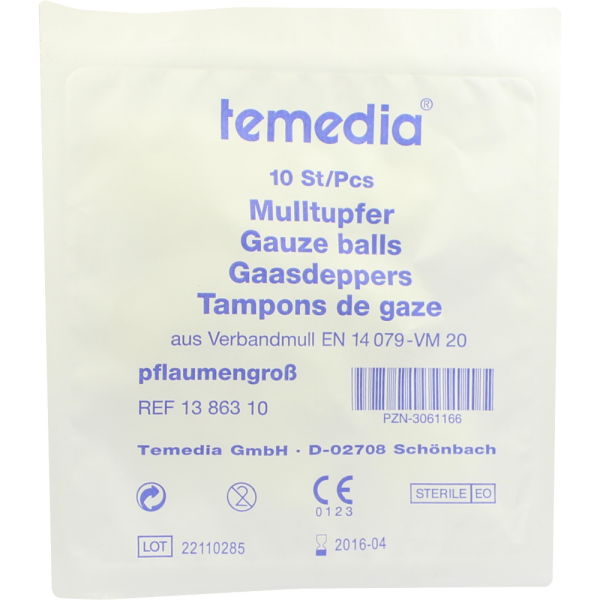 MULLTUPFER pflaumengroß steril