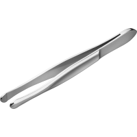 APOLINE Pinzette rund 8 cm verchromt