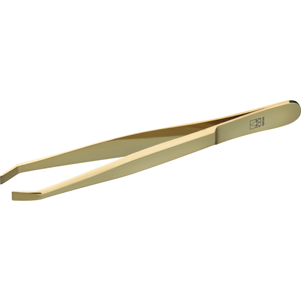 APOLINE Augenbrauenpinzette 9 cm vergoldet