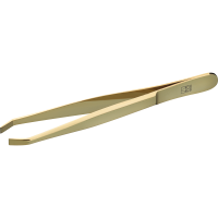 APOLINE Augenbrauenpinzette 9 cm vergoldet