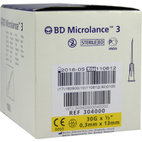 BD MICROLANCE Kanüle 30 G 1/2 0,29x13 mm