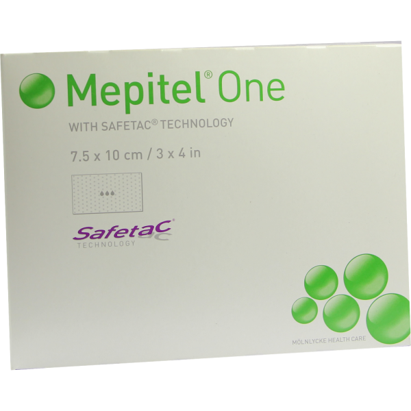 MEPITEL One 7,5x10 cm Silikon Netzverband