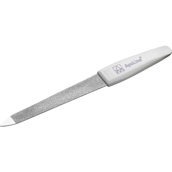 APOLINE Nagelfeile Saphir 10 cm verchromt
