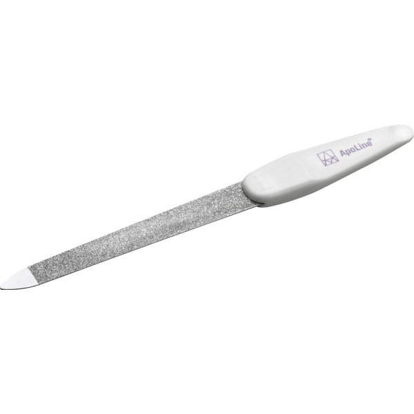 APOLINE Nagelfeile Saphir 13 cm verchromt