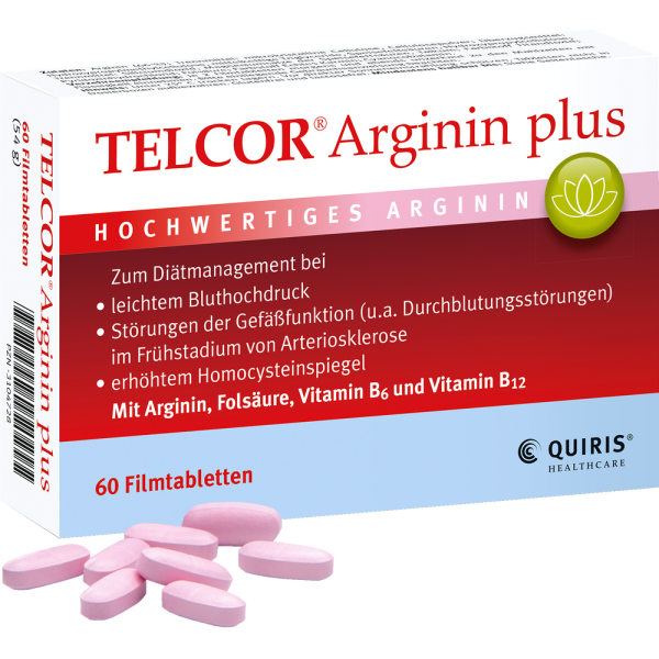 TELCOR Arginin plus Filmtabletten