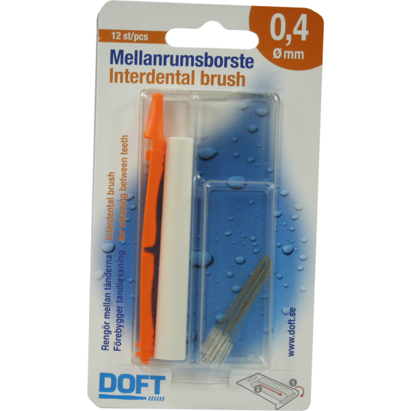 INTERDENTALBÜRSTE 0,4 m.Wechselgriff Doft