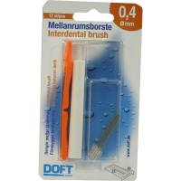 INTERDENTALBÜRSTE 0,4 m.Wechselgriff Doft