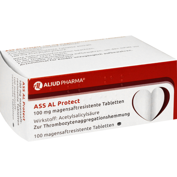 ASS AL Protect 100 mg magensaftres.Tabletten