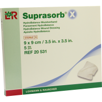 SUPRASORB X HydroBalance Wundverb.9x9 cm