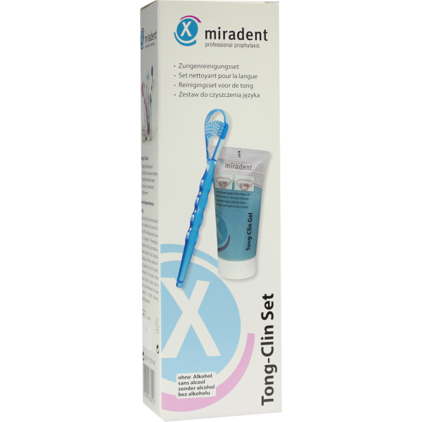TONG CLIN Set Zungenreinigungsset