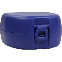 PROTHESEN ZAHNSPANGENBOX universal dunkelblau