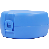 PROTHESEN ZAHNSPANGENBOX universal hellblau