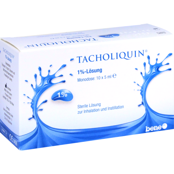 TACHOLIQUIN 1% Lösung für einen Vernebler Monodose